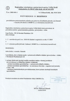 domaci med povolenie Domáci med, povolenie od RVPS